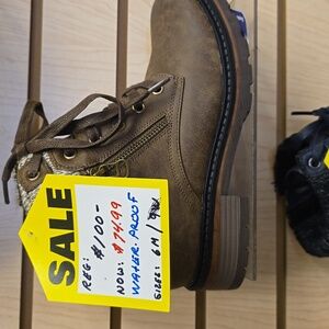 Women's Brown Leather Boots